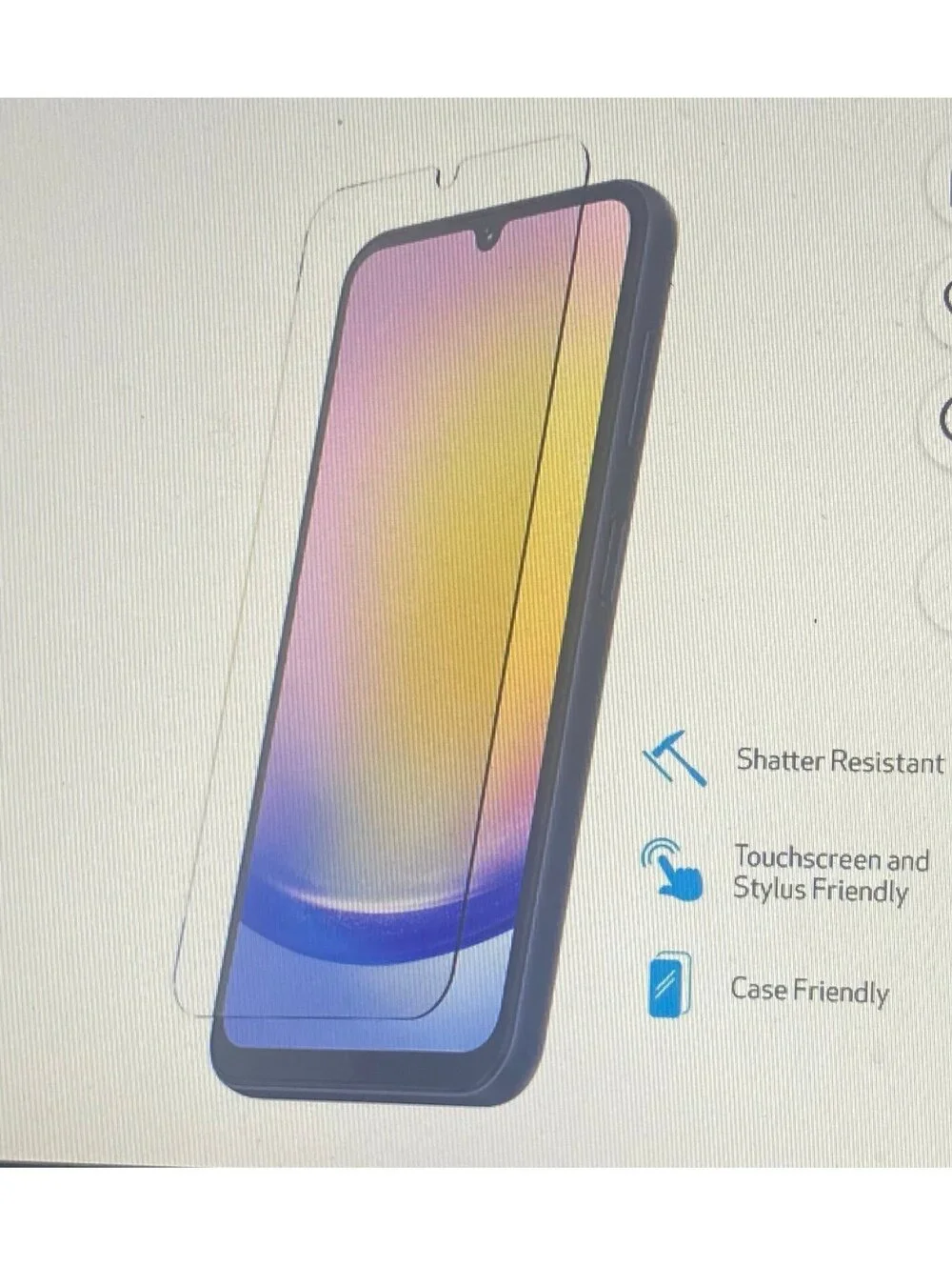 DuraGlass Tempered Glass Screen Protector for Samsung Galaxy A25 5G